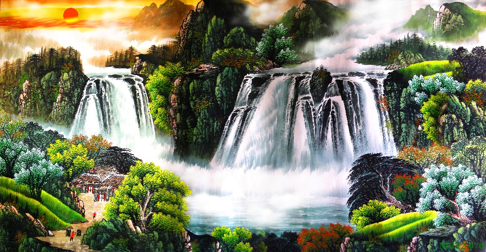 Phong cảnh sơn thủy hữu tình MHT2-070